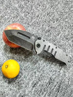 Cuchillo Plegable De Alta Resistencia En Acero D-2 Herramienta De Rescate En Emergencias Cuchillo De Camping Y Caza Afilado Para Frutas Herramienta Táctica Al Aire Libre - details 3
