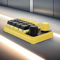 Programming ro Custom Knob Keyboard RGB 3 Key Copy Paste  Button  Gaming Keypad nical Hotswap ropad - details 2