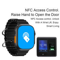 Ultra9 max reloj inteligente con Bluetooth, dispositivo con control del ritmo cardíaco, llamadas, asistente de voz, Modo deportivo, brújula, función NFC, AMOLED - details 17