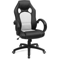 Silla de Escritorio de Oficina Ergonómica Regulable con Ruedas, Azul, 79 x 65 x 33 - details 9