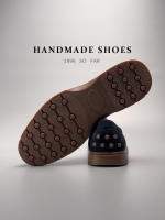 Mocasines de alta gama, cuero genuino, piel de vaca de primera capa, zapatos de moda hechos a mano con un pedal. - details 21
