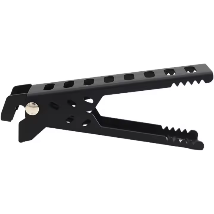 Pinzas para cuencos de aleación de aluminio, pinzas para campamento, Clip para olla caliente, vajilla, soporte para utensilios de cocina, abrazaderas elevadoras para senderismo, mochilero, pinzas para ollas calientes, pinzas para herramientas, pinzas para - 1