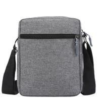 Bolso de hombro para hombre de poliéster DL-30 |   Ligero, blanqueado, impermeable |   Diseño compacto con compartimentos Conector para auriculares | - details 8