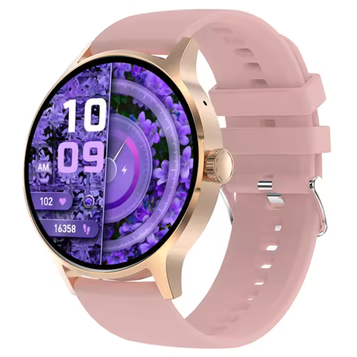2024 Reloj Inteligente Hombres Mujeres, Smartwatch with Llamada Bbluetooth, Pantalla AMOLED de 1,43 ", IP68 Impermeable, Más De 100 Modos Deportivos, Monitor de Oxígeno En Sangre, Frecuencia Cardíaca y Sueño, compatible con Huawei iPhone Xiaomi Android - 1