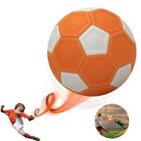 Pelota de fútbol de 20cm para niños y niñas, N ° 4, indentación Leeway Sport Curve Ball, naranja, Kicker, partido para exteriores e interiores - details 0