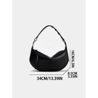Bandolera de un solo hombro con textura para personas mayores, bolso de bola de masa con diseño pequeño, mochila de lujo de alta gama, novedad de 2025 - details 2