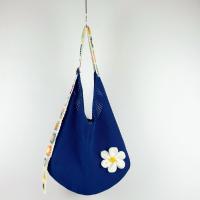 Bolso de punto de flores de ganchillo Simple, bolso de mano de playa tejido de malla, bolso de playa hecho a mano, bolso de hombro hueco de verano - details 16