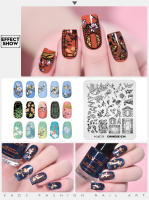 Placas de Sello para Arte de Uñas KADS Templates de Imagen Adecuadas para Salones de Belleza en Casa con Diseños de Flores Animales Corazón Estrella - details 12