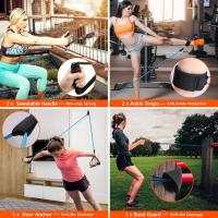 Juego de bandas de resistencia para ejercicios físicos, tubos elásticos, cuerda de tracción, banda de Yoga, equipo de entrenamiento para gimnasio en casa, 360 libras - details 14