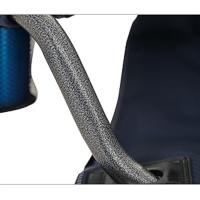 Silla de camping plegable de gran tamaño, silla de pesca plegable con soporte para bebidas, bolsa isotérmica, silla plegable de exterior de Oxford 600D hasta 200 kg - details 8
