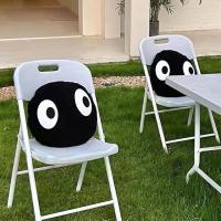 Almohada de Peluche Suave de Coal Negro con Patas Largas y Diseño de Dibujos Animados para Sofá de Casa y Cama de Coche Regalo de Anime - details 34