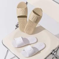 Zapatillas de viaje plegables y ligeras para mujer, pantuflas de EVA de secado rápido, antideslizantes, de fondo suave, cómodas, para ocio, para verano - details 9