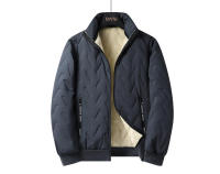 Chaquetas acolchadas cálidas para hombre, Parkas de lana con cuello levantado, abrigos, ropa de invierno, 6XL, 7XL - details 6