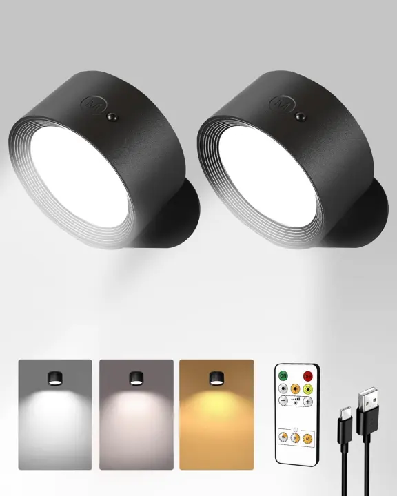 Luces LED montadas en la pared - 1