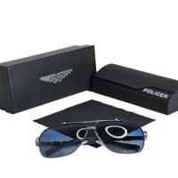POLICER Gafas de Sol UV400 Polarizadas Rectangulares para Hombres Mujeres Lentes Anti-Reflexo Conducir Ciclismo Aventura al Aire Libre - details 7