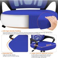 Silla de Oficina Ergonómica Transpirable, Ajustable en Altura, Soporte Lumbar, Giratoria para Max 136 KG - details 51