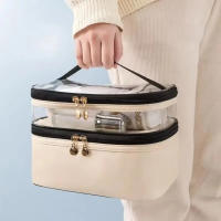 Bolsa de Lavado Portátil de Gran Capacidad Bolsa de Viaje Impermeable para Almacenamiento de Maquillaje Organizador de Belleza - details 3