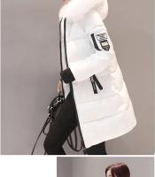 Chaqueta Parka de Invierno 2024 Cálida, Gruesa, Ajuste Delgado, Manga de Abrigo con Forro de Piel para Mujeres Moda de Talla Grande, Abrigo de Plumífero - details 5