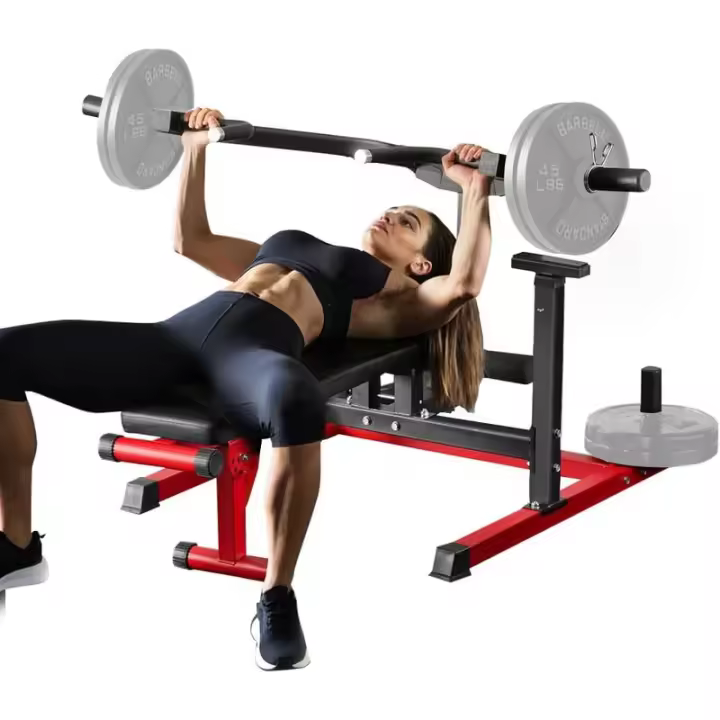 VEVOR hine, juego de prensa, banco plano inclinable ajustable con brazos convergentes independientes, equipo superior, equipo de gimnasio en casa Fiess - 1