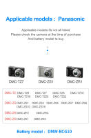 HQIX para Panasoinc DMC-TZ7 ZS1 ZR1 TZ6 TZ8 TZ10 TZ18 TZ20 TZ22 ZS1 ZS3 ZS5 ZS7 ZS8 ZS10 ZS19 Cámara DMW-BCG10 cargador de batería - details 6