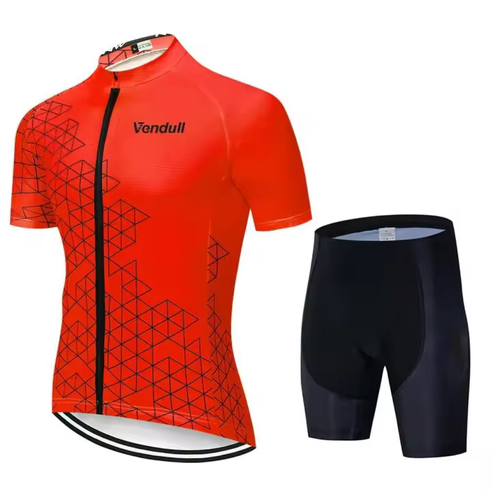 2025 falda de busto de manga corta, almohadilla de gel, traje de ciclismo de montaña al aire libre, traje de ciclismo - 1