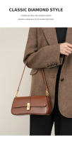 Piel de vaca de alta calidad de nicho Baguette Bolsa, Premium Feeling bolsa de axila, las mujeres 2025 Nuevo Cien Bolsa de hombro, bolsa de crossbody - details 6
