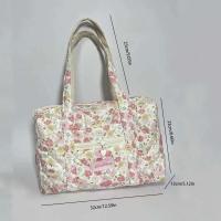 Estilo coreano ral momia Multi-bolsillo cochecito grande organizador bolsas almacenamiento de cuidado portátil bolso de hombro único - details 5