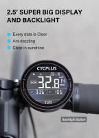 Cycpus-ordenador inteligente M2 para bicicleta de montaña, dispositivo con ANT +, Bluetooth, GPS, IPX6, resistente al agua, inalámbrico, para velocidad de conducción - details 2