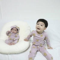 Conjunto de invierno para niñas Conjunto de ropa con estampado de oso lindo para niñas - details 5