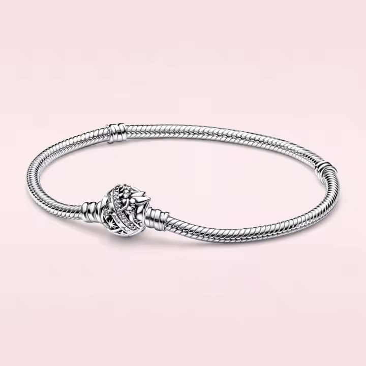 Pulsera de plata auténtica Pulsera especial del ratón del 100 aniversario - 1