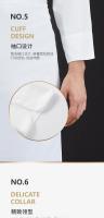 Uniforme de Chef de manga larga, ropa de otoño e invierno, ropa de trabajo de cocina para comedor de Hotel para hombre, cocina, restaurante, cafetería, Chef W - details 8