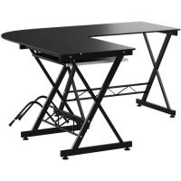 Escritorio de Esquina Forma L Mesa de Ordenador Ideal para Estudio y Juegos Ahorro de Espacio - details 10