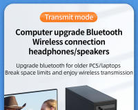 Receptor transmisor de Audio con Bluetooth, pantalla LED de M5, 3,5mm, AUX, R/L, RCA, TF/u-disk, adaptador inalámbrico estéreo, Control IR con micrófono - details 10