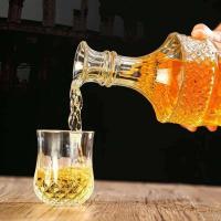 Diseño creativo, varios estilos de suministros para bar, botellas, 250-1000 ml, botellas de whisky de vidrio sin plomo Bourbon - details 7