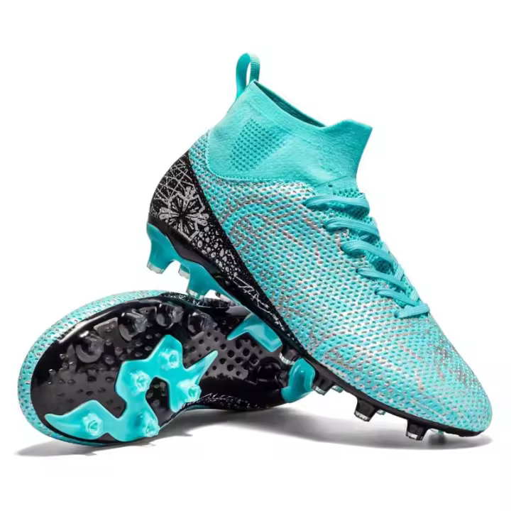 Alta parte Superior Uñas Largas Destrozadas Estudiante Adulto Masculino Femenino Profesional Entrenamiento Zapatos de Fútbol - 1
