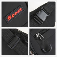 Riñoneras con múltiples bolsillos para hombre y mujer, bolso de pecho, carteras manos libres, riñonera para entrenamiento, viaje, correr - details 3