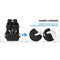 Mochila de cabina de avión Ryanair para hombres y mujeres, equipo de mano, 40x20x25cm, 14 pulgadas - details 2