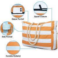 Bolsos de playa para mujer Bolso grande de playa impermeable Bolsos de playa con cremallera Bolso de piscina impermeable a prueba de arena Bolso grande - details 37