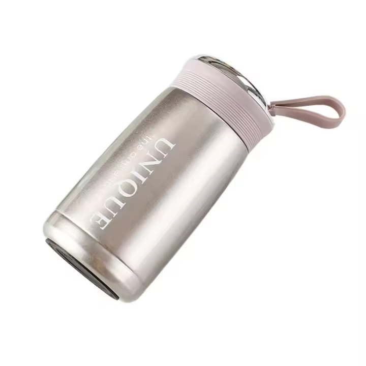 Drinkware-botella de agua térmica aislada para mujer, frasco de vacío de pequeña capacidad a prueba de fugas, taza de acero inoxidable portátil de 257ml - 1