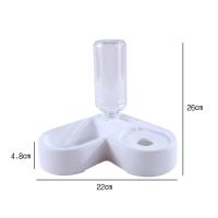 Alimentador Automático para Gatos y Perros Cuencos de Agua Dobles Esquina de Pared Ahorro de Espacio Botella de 500ml Producto Normal - details 14