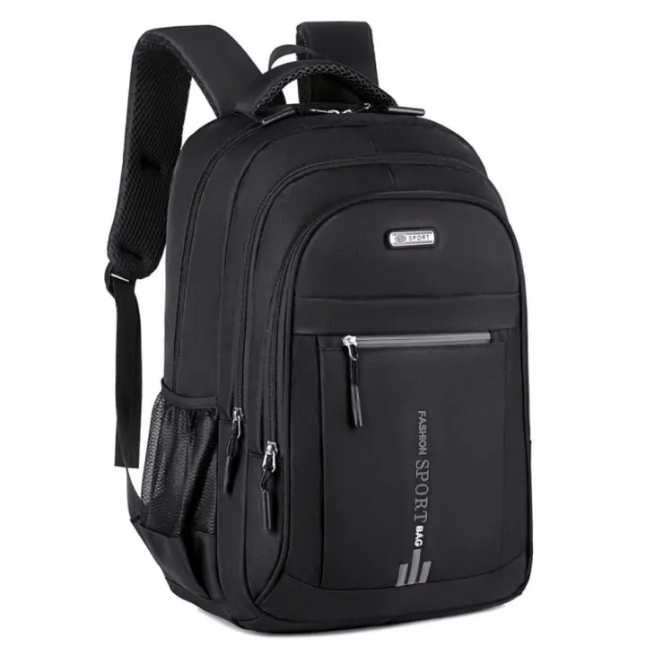 Mochilas de gran capacidad para hombre, Oxford Bolsa Escolar de tela resistente al desgaste, impermeable, correas de hombro ensanchadas, mochila de viaje - 1