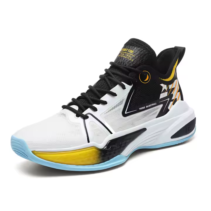 Zapatos de baloncesto transpirables y usables con absorción de impactos y antideslizantes para estudiantes. - 1