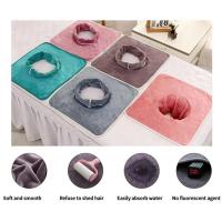 Toalla facial de masaje gruesa profesional, toalla suave y transpirable para salón de belleza, reutilizable con almohadillas para reposacabezas con agujeros, accesorios para el hogar - details 3