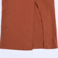 PB & ZA2025leisure estilo de vacaciones cuello halter diseño asimétrico vestido suelto sin mangas novedad de verano ropa de mujer - details 6