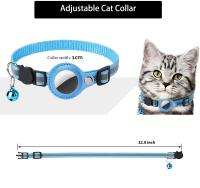 Rastreador GPS para mascotas con campana y Collar reflectante, localiza fácilmente a perros o gatos, evita que tus amadas mascotas se pierden - details 1