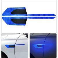 Pegatinas reflectantes para carrocería de coche, pegatinas de protección de puertas de advertencia de seguridad lateral, reflectantes antiarañazos y anticolisión - details 4
