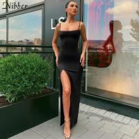 Vestido Largo para Mujer Diseño Básico de Primavera con Cordones Ajuste Midi - details 11