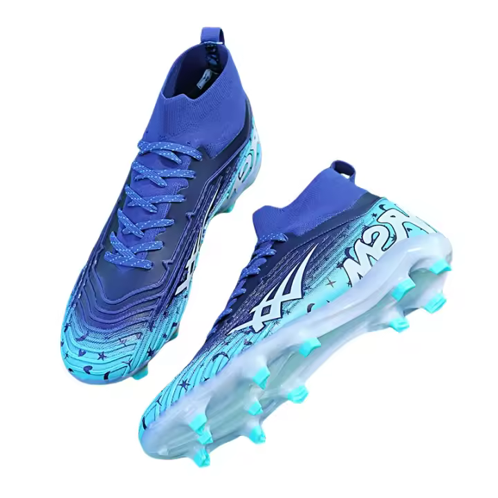 Deporte Zapatos de Fútbol Campo de Entrenamiento de Césped Profesional Zapatillas de Baloncesto Cómodas para Uso Interior - 1