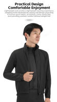 WEST BIKING-abrigo de ciclismo a prueba de viento para hombre y mujer, Jersey deportivo ligero con sombrero oculto, impermeable y reflectante, primavera y otoño - details 5