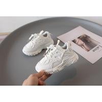 Zapatillas de malla doble para niños Zapatos blancos transpirables Estilo casual para primavera 2025 - details 12